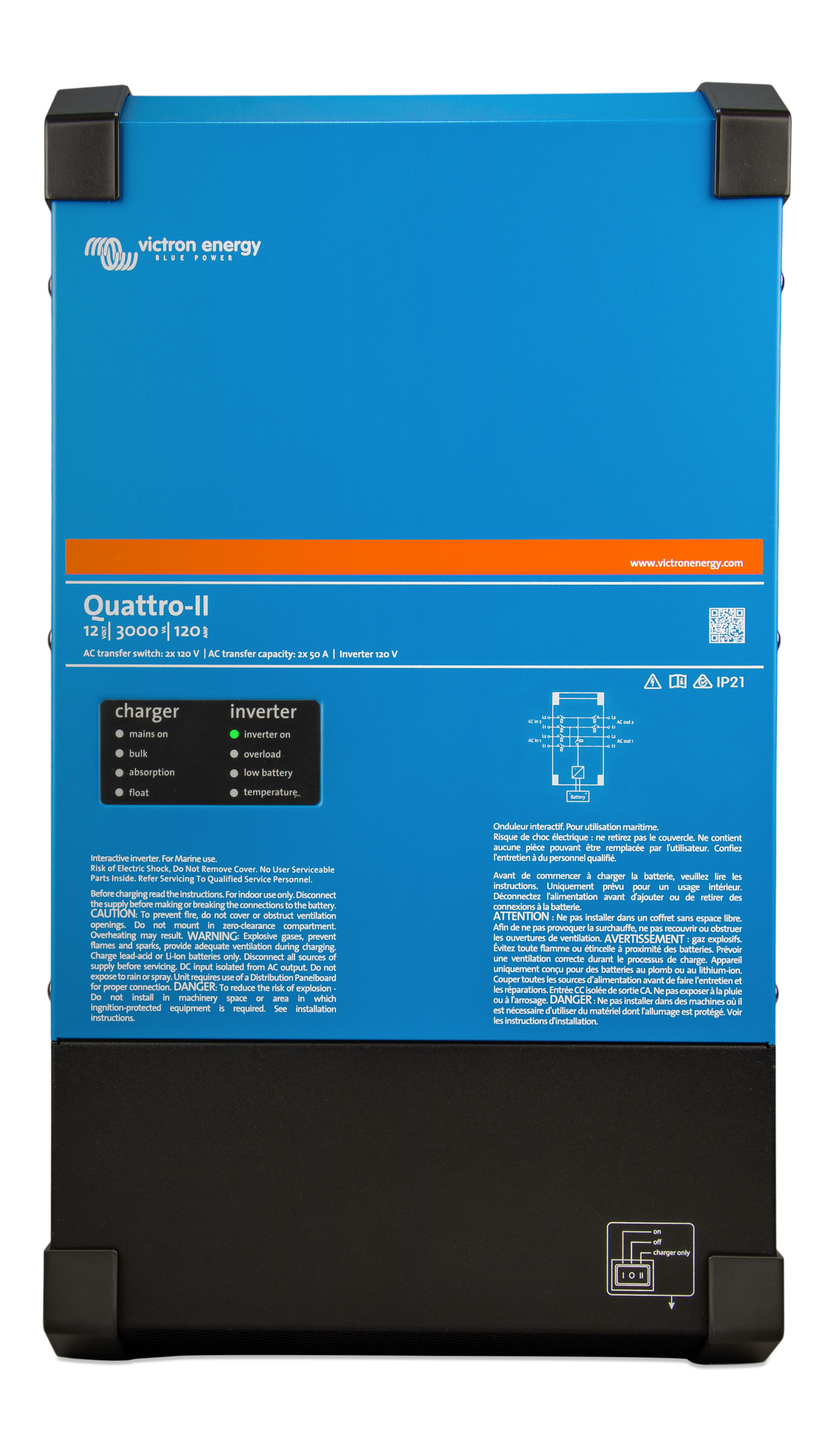 Quattro-II 2x 120V | Victron Energy